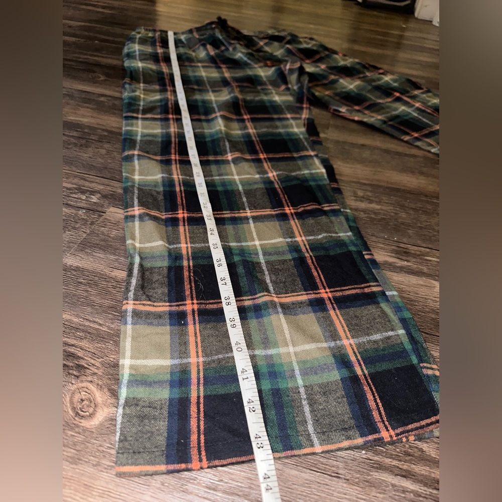 Stanford Men’s Olive Plaid Sleep Pants 100% Cotton size XL - Picture 8 of 9
